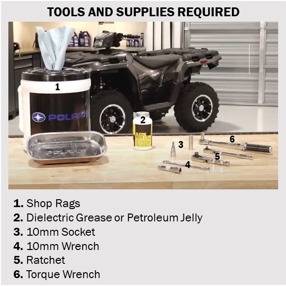 Sportsman 570 Battery Removal and Installation for Model Year 2021 and
